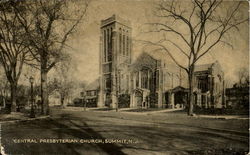 Central Presbyterian Church Summit, NJ Postcard Postcard