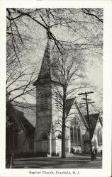 Bapist Church Postcard