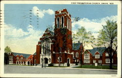 First Presbyterian Church Postcard