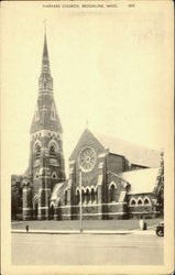 Harvard Church Postcard