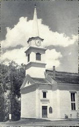 First Parish Congregational Church Postcard