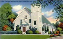 Chapel Of All Faiths-Naval Air Test Center Patuxent River, MD Postcard Postcard