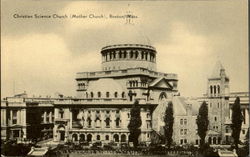 Christian Science Church (Mother Church) Postcard