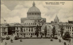 First Church of Christ, Sceintist Boston, MA Postcard Postcard