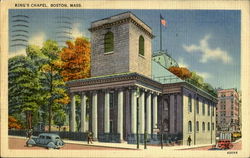 King's Chapel Postcard