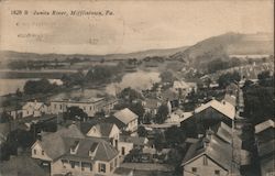 Juniata River Mifflintown, PA Postcard Postcard Postcard