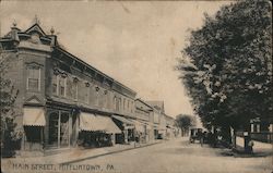 Main Street Mifflintown, PA Postcard Postcard Postcard