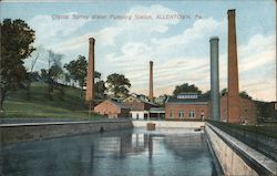 Crystal Spring Water Pumping Station Postcard