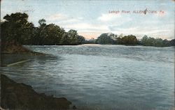 Lehigh River Allentown, PA Postcard Postcard Postcard