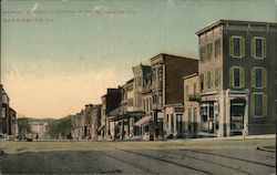 Market Street Looking In From Thirteenth Postcard