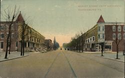 Market Street from Sixteenth Postcard