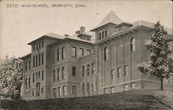 High School Park City, UT Postcard Postcard Postcard