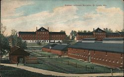 Stables, Jefferson Barracks Postcard