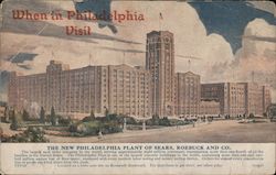 The New Philadelphia Plant of Sears, Roebuck and Co Pennsylvania Postcard Postcard Postcard