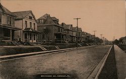 Beechwood Avenue Carnegie, PA Postcard Postcard Postcard