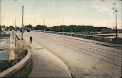 Third Street Concrete Bridge Postcard