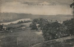 Muskingum River McConnelsville, OH Postcard Postcard Postcard