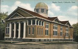 Baptist Church Postcard