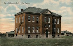 Garfield School Postcard