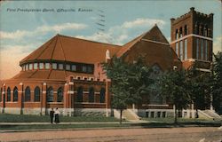 First Presbyterian Church Postcard