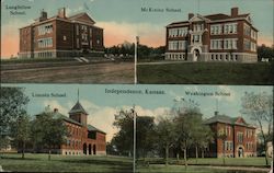 Views Of Schools of Independence Postcard