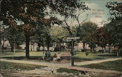 The Plaza Fort Scott, KS Postcard Postcard Postcard