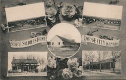 State Soldiers Home Dodge City, KS Postcard Postcard Postcard