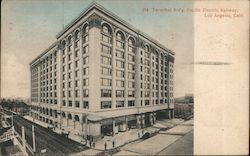 Terminal Bldg, Pacific Electric Railway Postcard