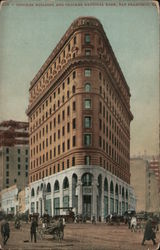 Crocker Building and Crocker National Bank Postcard