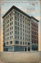 Paul and Settegast Bldgs Postcard