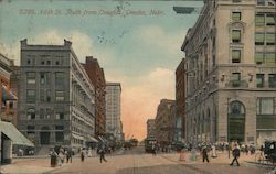 16th St. South from Douglas Postcard