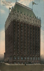 Hotel Fontenelle Postcard