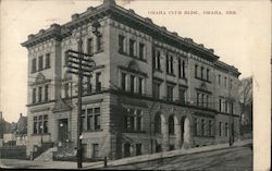 Omaha Club Bldg. Postcard