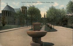 Capital Avenue, West from 17th Street Postcard