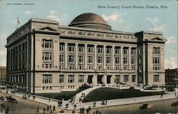 New County Court House Postcard