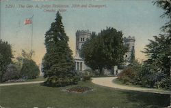 The Geo. A. Joslyn Residence Postcard