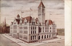 Post Office and Federal Building Postcard