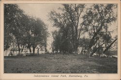 Independence Island Park Postcard