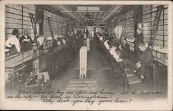 Interior, Jerauld Shoe Company, 310 Market Street Postcard