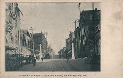 Market Street (Looking East) Postcard