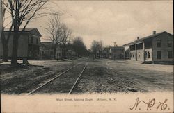 Main Street, Looking South Millport, NY Postcard Postcard Postcard