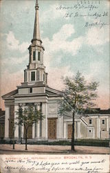 Bushwick Avenue Reformed Church Postcard