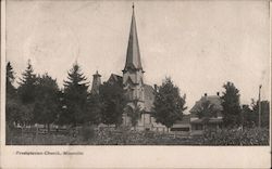 Presbyterian Church Mineville, NY Postcard Postcard Postcard