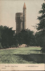 Eden Park, Water Tower Postcard