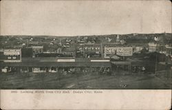 Looking North from City Hall Postcard