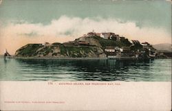 Alcatraz Island, San Francisco Bay Postcard