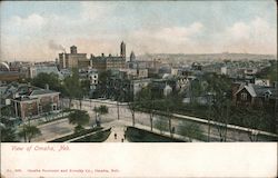 View of Omaha Nebraska Postcard Postcard Postcard