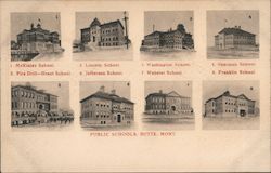 Public Schools Postcard