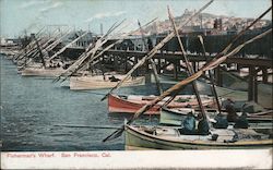 Fisherman's Wharf Postcard