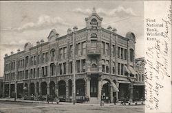 First National Bank Postcard